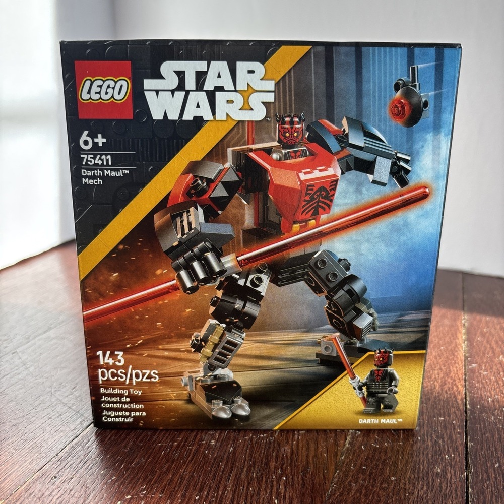 LEGO 75411 Darth Maul Mech & Minifigure New Sealed Retired Star Wars Set NIB